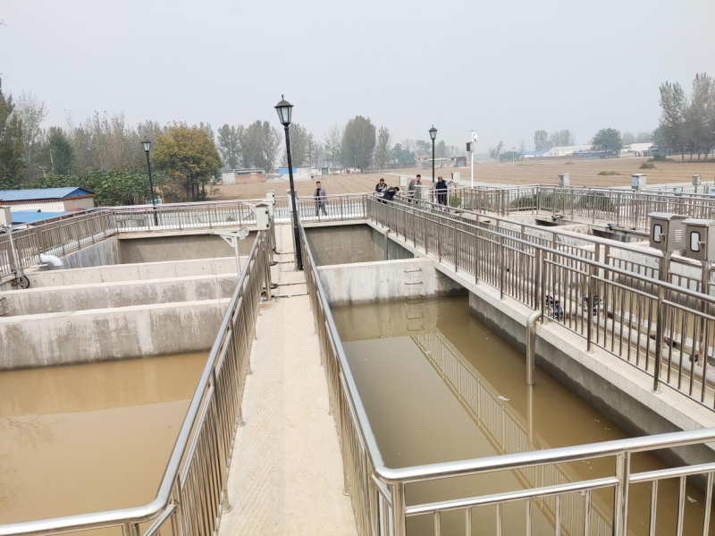 慶祝公司濮陽汚水(shui)處(chu)理項目註水投入(ru)使用