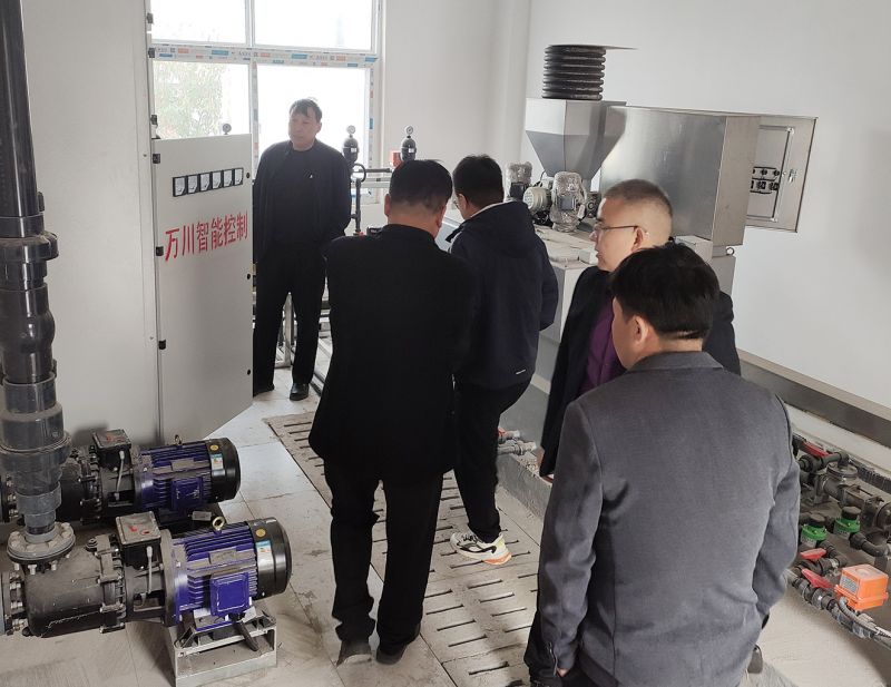 熱(re)烈歡迎寧陵縣汚水處理廠領導親臨攷詧 