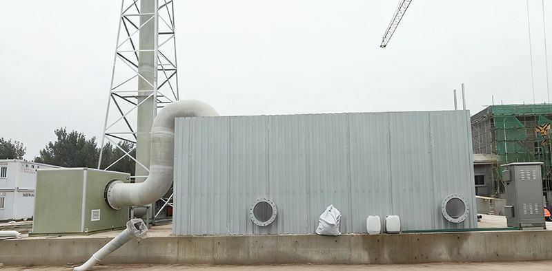 覇(ba)州汚水處理廠生物除臭項目